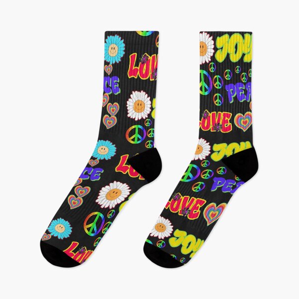 Item preview, Joy Peace Love Retro 70s Era designed and sold by Lovemountain.