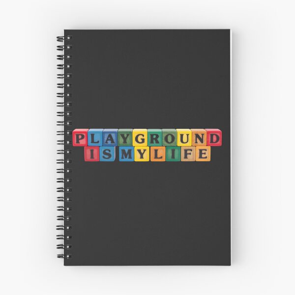 Item preview, Playground Is My Life | Colorful Nostalgic Playful Design designed and sold by Milosstudio.
