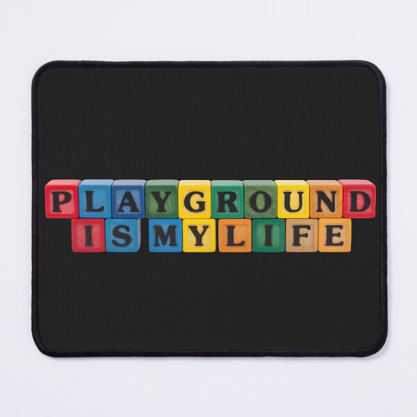 Item preview, Playground Is My Life | Colorful Nostalgic Playful Design designed and sold by Milosstudio.