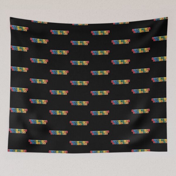 Item preview, Playground Is My Life | Colorful Nostalgic Playful Design designed and sold by Milosstudio.