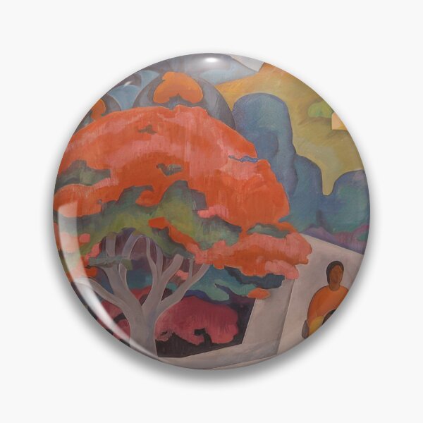 Item preview, Arman Manookian - Coral Tree by Black Point, Honolulu, O'ahu - Naïve Art (Primitivism) By Arman Manookian -  Poster designed and sold by LILLIANSTRANGEy.