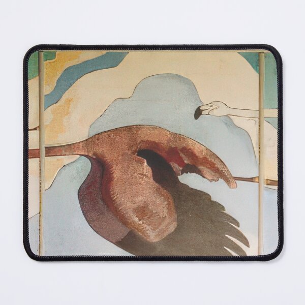 Item preview, Arman Manookian - Flamingos in Flight - Naïve Art (Primitivism) By Arman Manookian -  Poster designed and sold by LILLIANSTRANGEy.