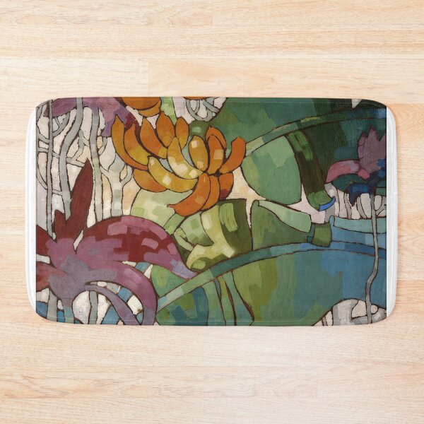 Item preview, Arman Manookian - Hawaiian flowers - flower painting By Arman Manookian -  Poster designed and sold by LILLIANSTRANGEy.