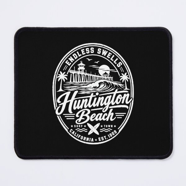Item preview, Huntington Beach California Vintage Coastal Surf Design designed and sold by CG Studio.