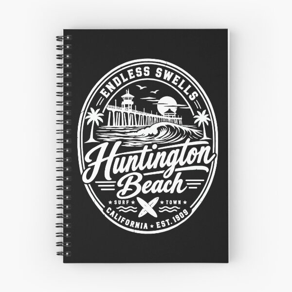 Item preview, Huntington Beach California Vintage Coastal Surf Design designed and sold by CG Studio.