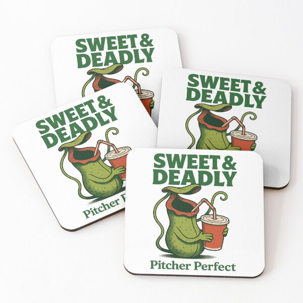 Item preview, Sweet and Deadly Pitcher Plant Art – Funny Carnivorous Plant Design designed and sold by WildlifeInc.