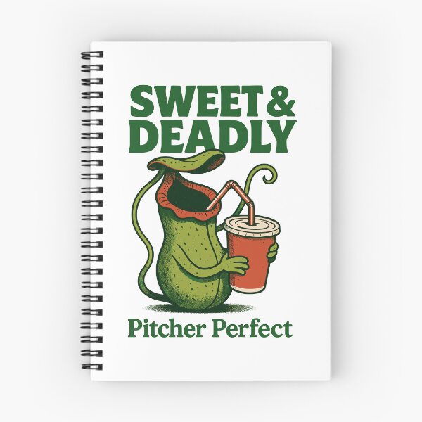 Item preview, Sweet and Deadly Pitcher Plant Art – Funny Carnivorous Plant Design designed and sold by WildlifeInc.