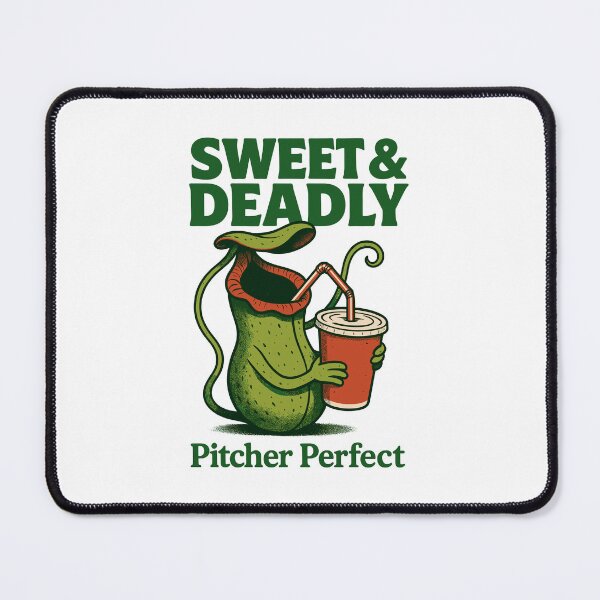 Item preview, Sweet and Deadly Pitcher Plant Art – Funny Carnivorous Plant Design designed and sold by WildlifeInc.
