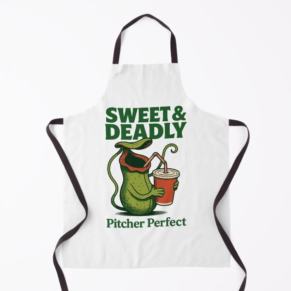 Item preview, Sweet and Deadly Pitcher Plant Art – Funny Carnivorous Plant Design designed and sold by WildlifeInc.