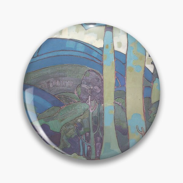 Item preview, Arman Manookian - Hawaiian Landscape - Naïve Art (Primitivism) By Arman Manookian -  Poster designed and sold by LILLIANSTRANGEy.