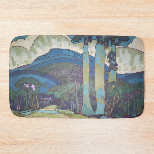 Item preview, Arman Manookian - Hawaiian Landscape - Naïve Art (Primitivism) By Arman Manookian -  Poster designed and sold by LILLIANSTRANGEy.
