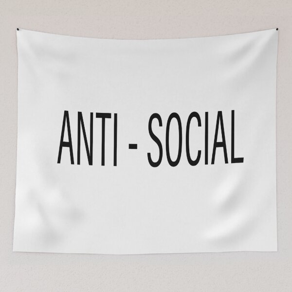 Item preview, anti social designed and sold by Kasia1987t.