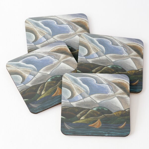 Item preview, Arthur Dove - Clouds and Water - Abstract Art By Arthur Dove -  Poster designed and sold by LILLIANSTRANGEy.