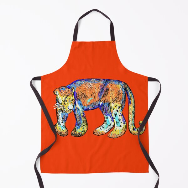 Item preview, The Leopard at the zoo designed and sold by SHARON NAKAR.