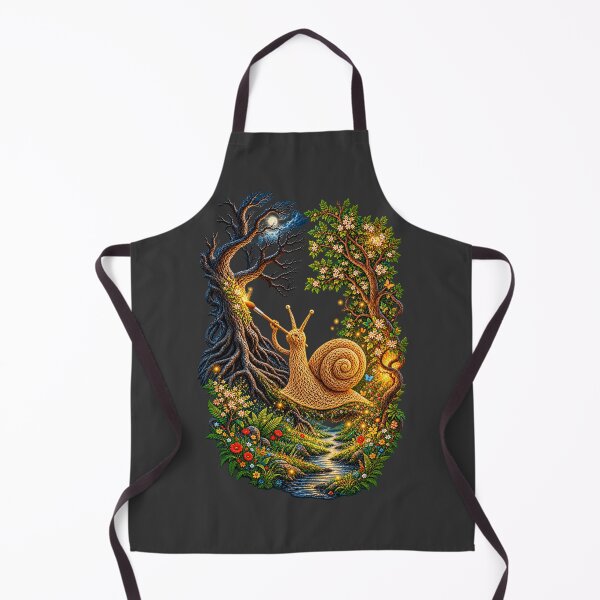 Item preview, Snail Who Paints the Forest Awake designed and sold by JUTElCONIC.