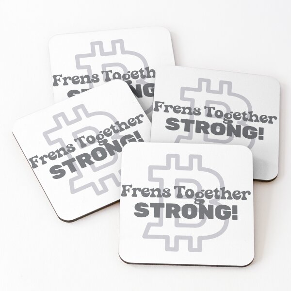 Item preview, Bitcoin Frens Together Strong Crypto Art designed and sold by AXENT Designs.