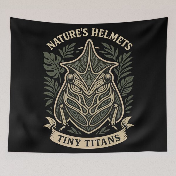 Item preview, Intricate Treehopper Insect designed and sold by WildlifeInc.