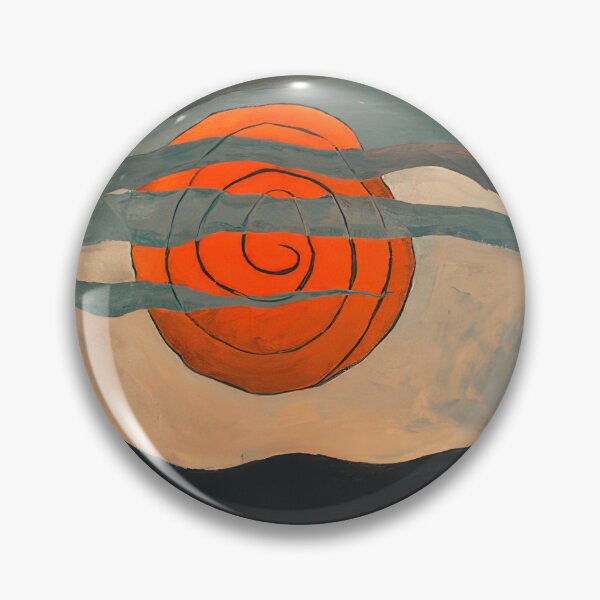 Item preview, Arthur Dove - Red Sun - Abstract Art By Arthur Dove -  Poster designed and sold by LILLIANSTRANGEy.