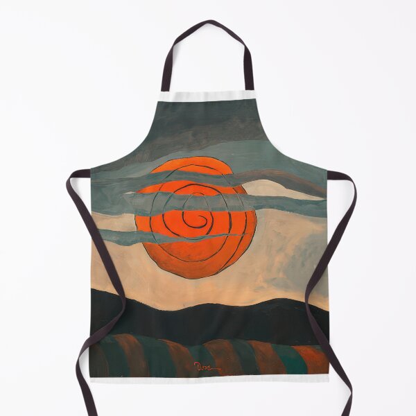 Item preview, Arthur Dove - Red Sun - Abstract Art By Arthur Dove - Poster designed and sold by LILLIANSTRANGEy.