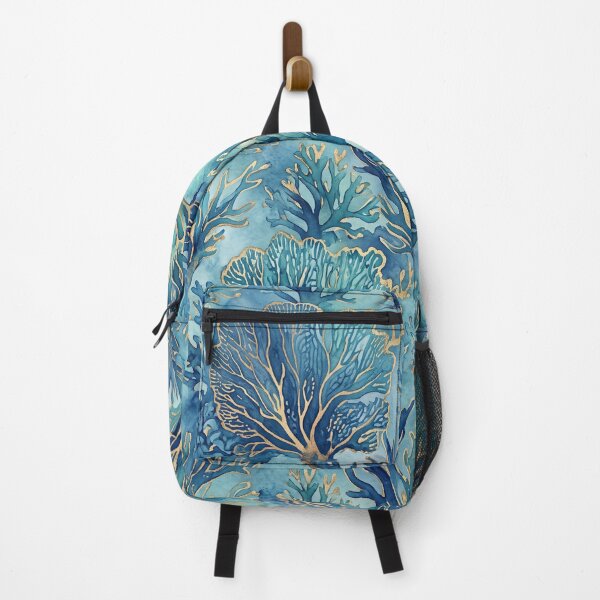 Item preview, Jewel‑Tone Underwater Coral Pattern designed and sold by amusefullife.