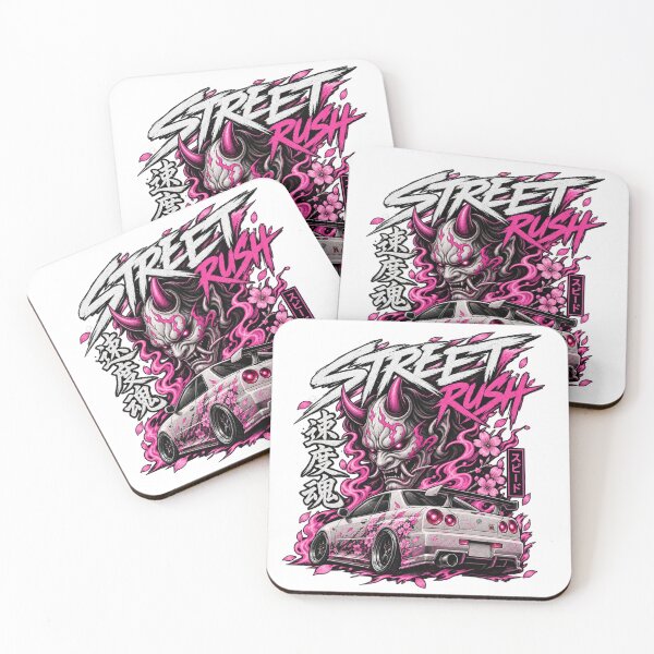 Item preview, Street Rush – Japanese Oni & car designed and sold by ichiyori.