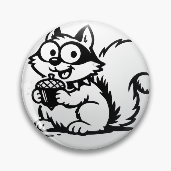 Artikelvorschau, Funny Squirrel with Acorn entworfen und verkauft von ANNART1602.
