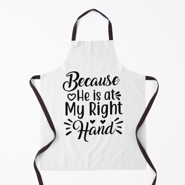 Artikelvorschau, Because He Is at My Right Hand - Psalm 16:8 Scripture Graphic entworfen und verkauft von interdesigner.