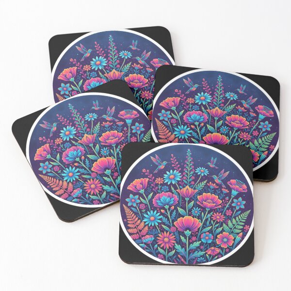 Item preview, Neon botanical garden designed and sold by AnonimusDesigns.