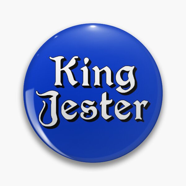 Item preview, King Jester, Medieval Memes Typography designed and sold by Memes N Lore .