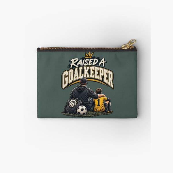 Item preview, Raised A Goalkeeper Soccer Dad designed and sold by PunchDrop.