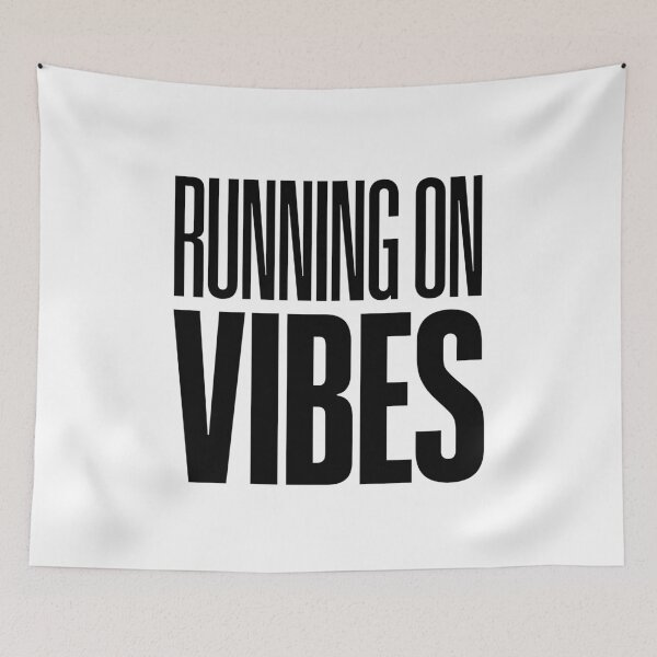 Item preview, Running on Vibes designed and sold by Memes N Lore .