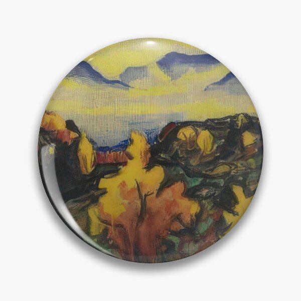 Item preview, Arthur Segal - Ascona im Herbst - Post-Impressionism By Arthur Segal -  Poster designed and sold by LILLIANSTRANGEy.