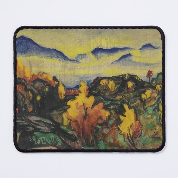 Item preview, Arthur Segal - Ascona im Herbst - Post-Impressionism By Arthur Segal -  Poster designed and sold by LILLIANSTRANGEy.