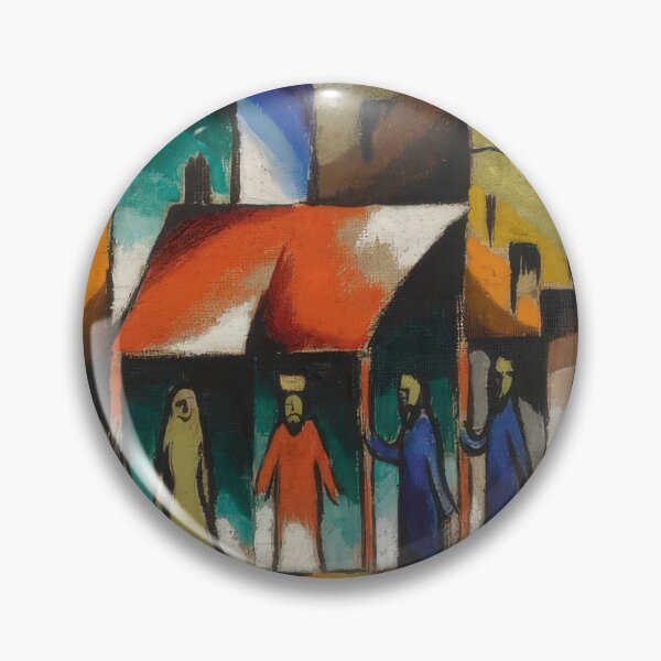 Item preview, Arthur Segal - Die Königin von Saba - Cubism By Arthur Segal -  Poster designed and sold by LILLIANSTRANGEy.