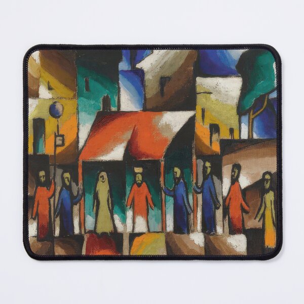 Item preview, Arthur Segal - Die Königin von Saba - Cubism By Arthur Segal - Poster designed and sold by LILLIANSTRANGEy.