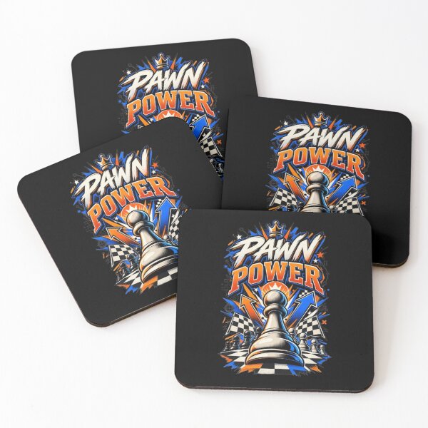 Item preview, Pawn Power Bold Chess Player Design designed and sold by KnightVibe.