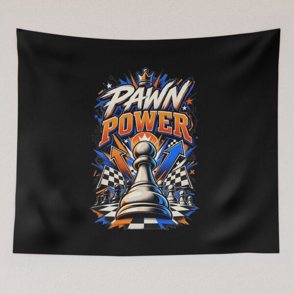 Item preview, Pawn Power Bold Chess Player Design designed and sold by KnightVibe.