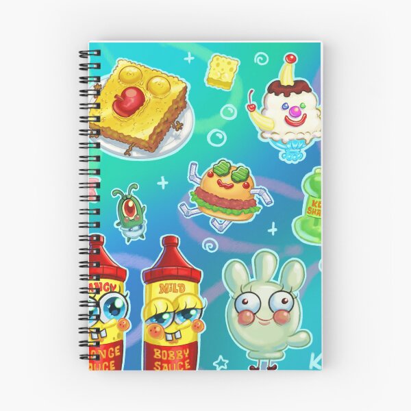 Item preview, Bikini Bottom Doodle Sheet designed and sold by scrimpchips.