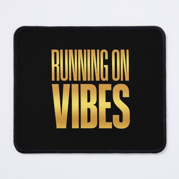 Item preview, Running on Vibes, Golden designed and sold by Memes N Lore .
