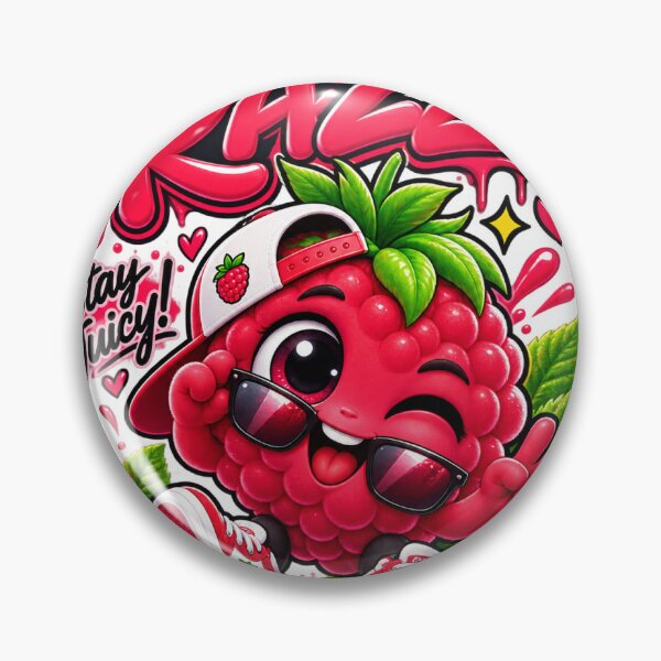 Item preview, Razz the Cute Raspberry – Stay Juicy! designed and sold by Tedos7.
