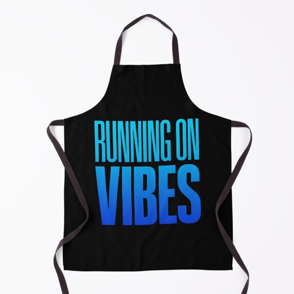 Item preview, Running on Vibes, Blue designed and sold by Memes N Lore .