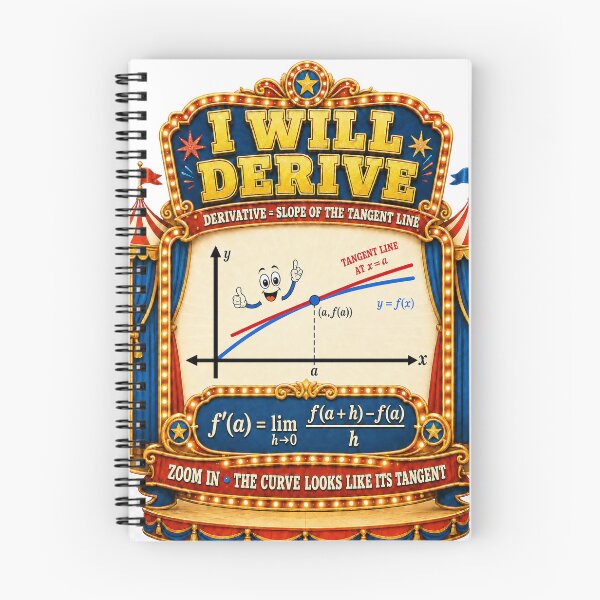 Item preview, I Will Derive with Formal Definition of a Derivative  designed and sold by ForestaMath.