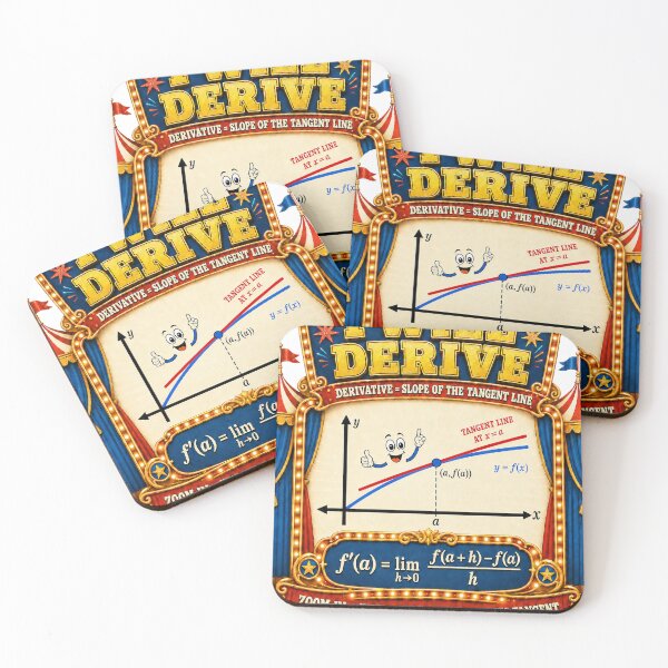 Item preview, I Will Derive with Formal Definition of a Derivative  designed and sold by ForestaMath.