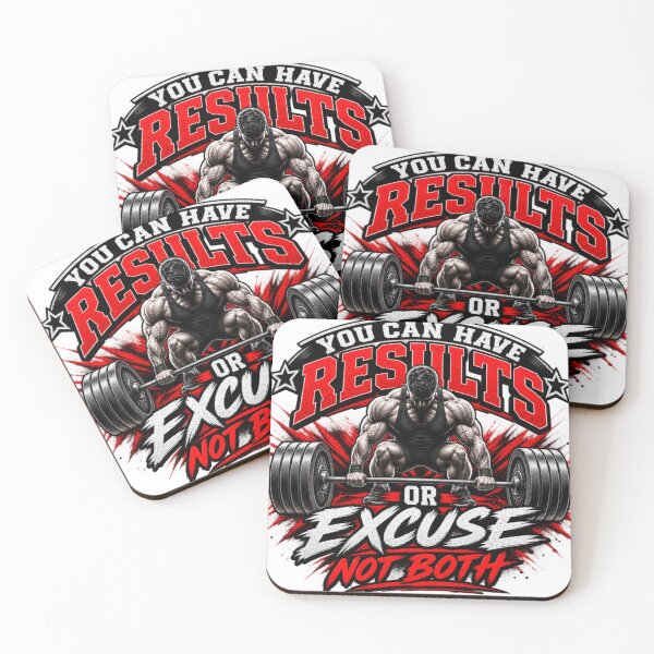 Item preview, Gym Motivation Results Not Excuses designed and sold by Fitness-Passion.