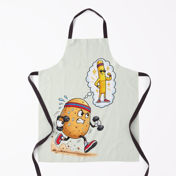 Item preview, Funny Workout Potato – Fitness Food Humor Gym Motivation Design designed and sold by waikibi ⭐⭐⭐⭐⭐.