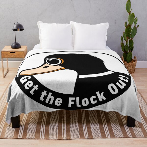Item preview, Anti Surveillance Duck Shirt | Get the Flock Out Tee | Privacy Rights Activist Gift | Subtle Political T-Shirt designed and sold by GetTheFlockOutShop.