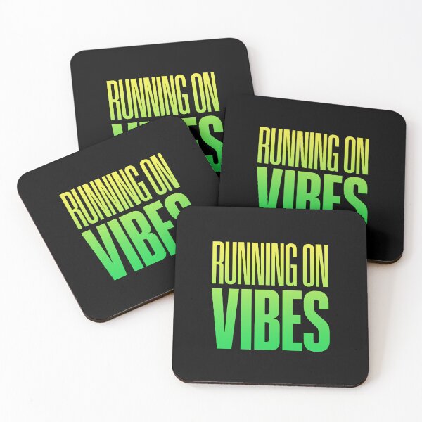 Item preview, Running on Vibes, Green designed and sold by Memes N Lore .