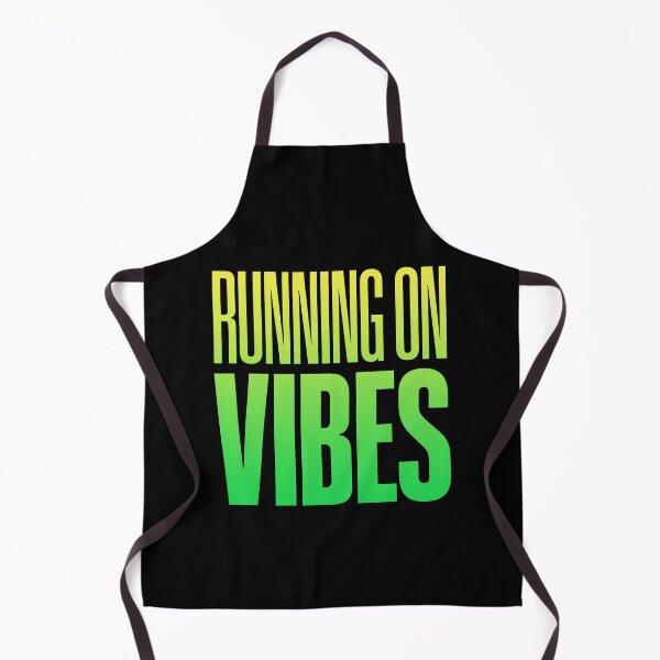 Item preview, Running on Vibes, Green designed and sold by Memes N Lore .