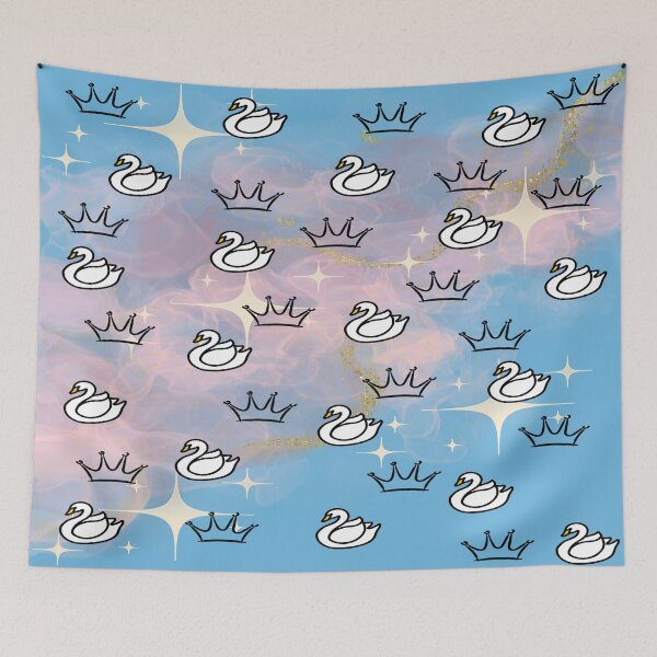 Item preview, The Golden Swan Princess Blue designed and sold by MariahDaGoatedPrincess.