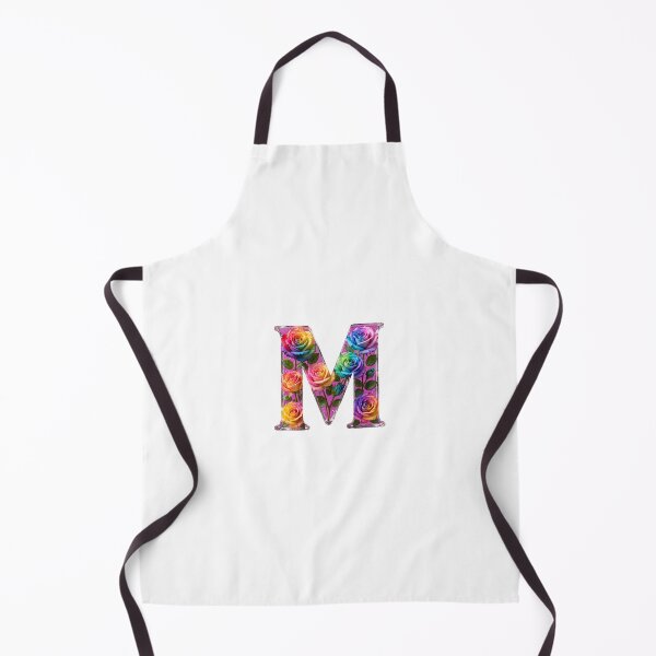 Item preview, Romantic Rose Letter M – Red Roses Floral Love Design designed and sold by Public Nature View Places.